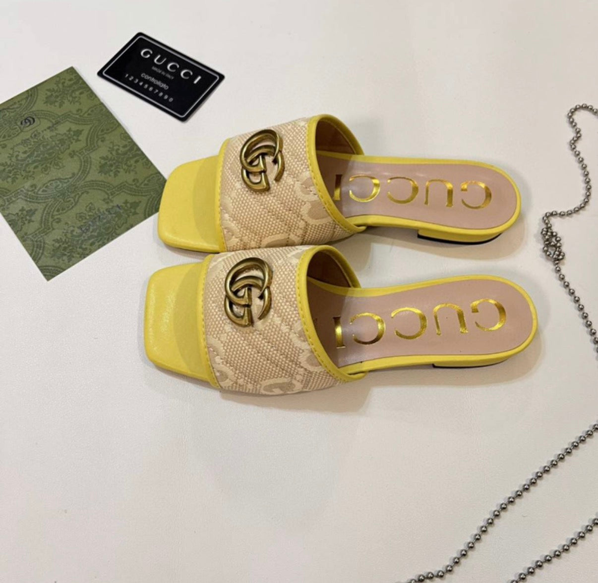 Mules Gucci GG                              Édition Marmont Slide Sandal