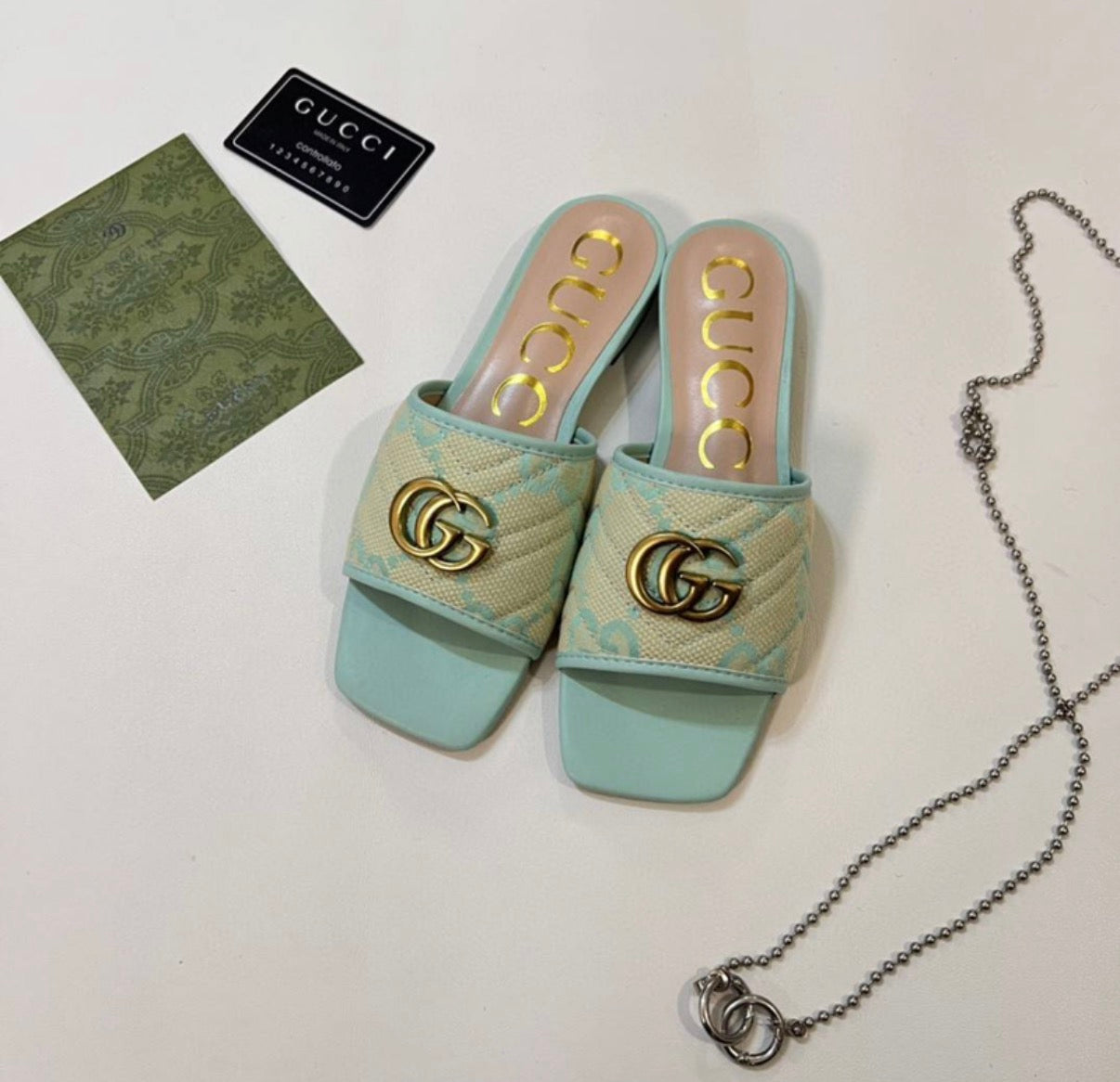 Mules Gucci GG                              Édition Marmont Slide Sandal