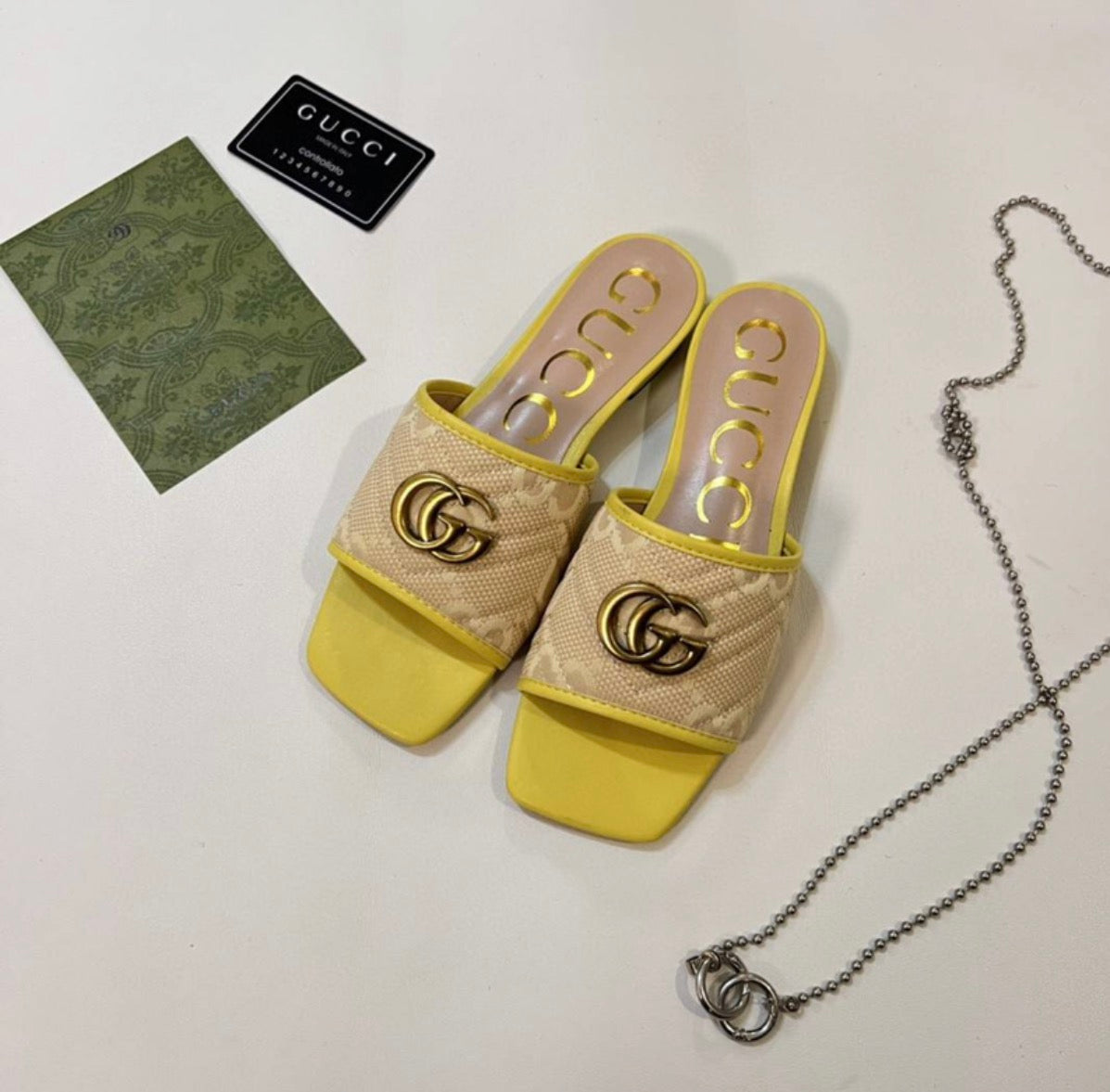 Mules Gucci GG                              Édition Marmont Slide Sandal