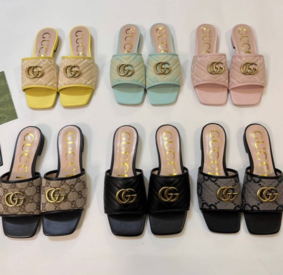 Mules Gucci GG                              Édition Marmont Slide Sandal